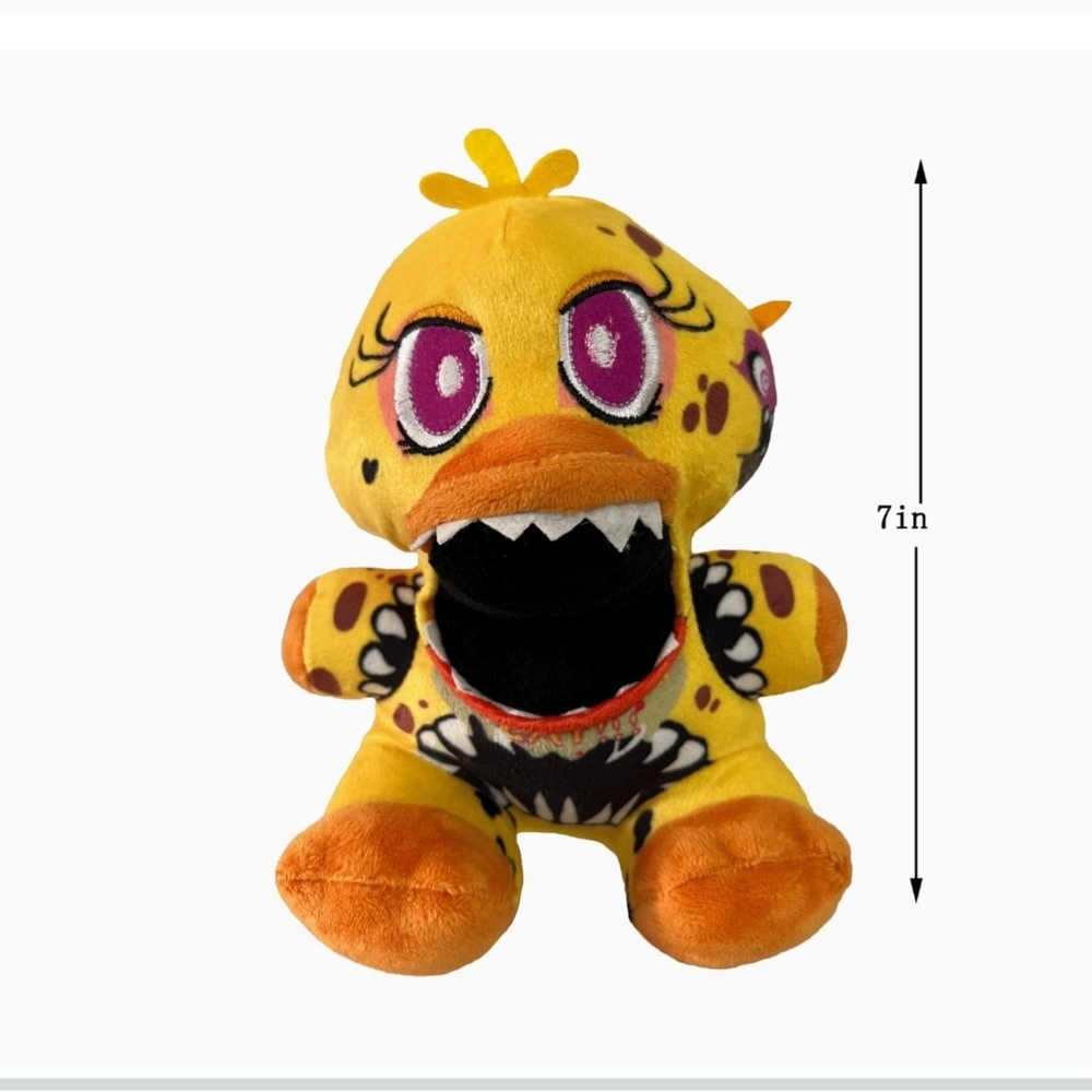 Yellow and Orange Plush Toy